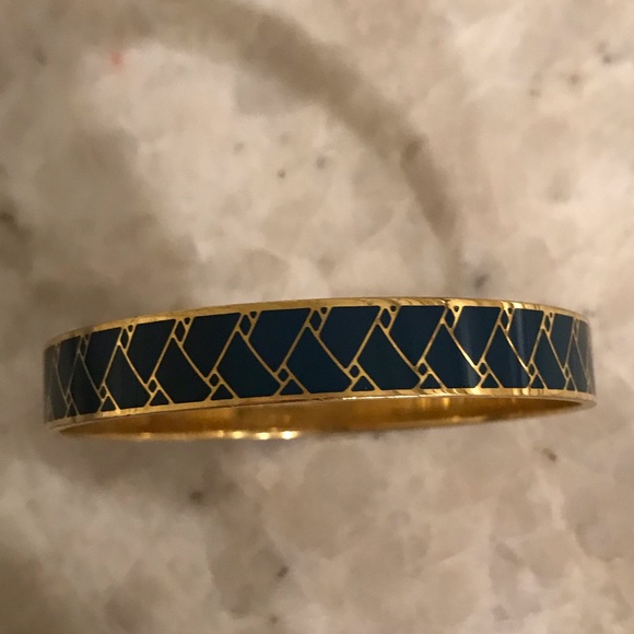 J.Crew Teal and Gold Tone Bracelet - Picture 2 of 5